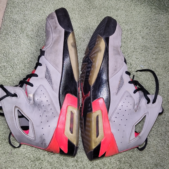 Air Jordan Flight Club 91 Crimson rubber shoes main image 9